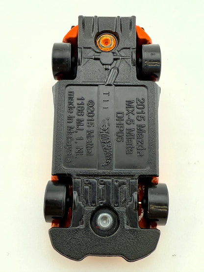 2015 Mazda Mx-5 Miata Hot Wheels 2015 Pomarańczowy 1:64 – zdjęcie 8