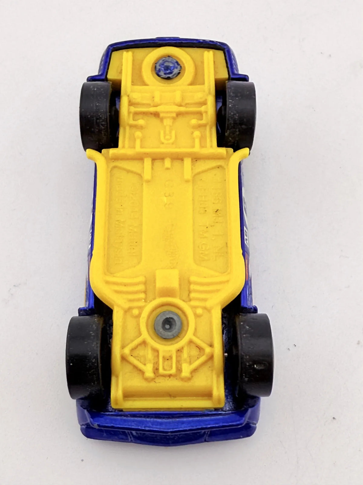 Corvette Hot Wheels Niebieski 1:64 Made in Malysh – zdjęcie 8