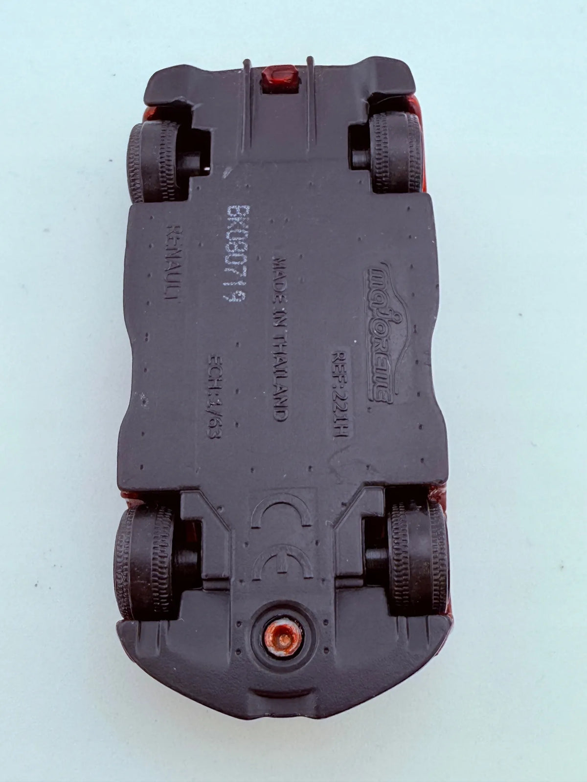 Renault Majorette Czerwony 1:63 – zdjęcie 8