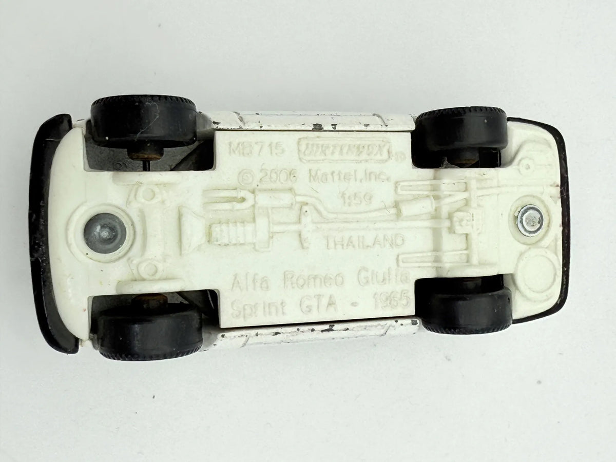 Alfa Romeo Giulia Sprint Gta, Matchbox, die cast resoraki, 1:60 – zdjęcie 8