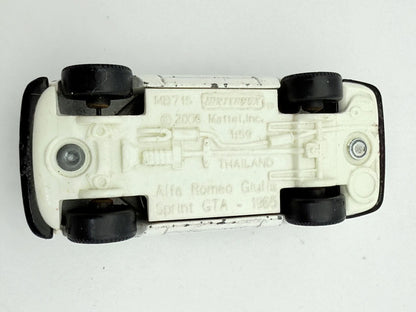 Alfa Romeo Giulia Sprint Gta, Matchbox, die cast resoraki, 1:60 – zdjęcie 8