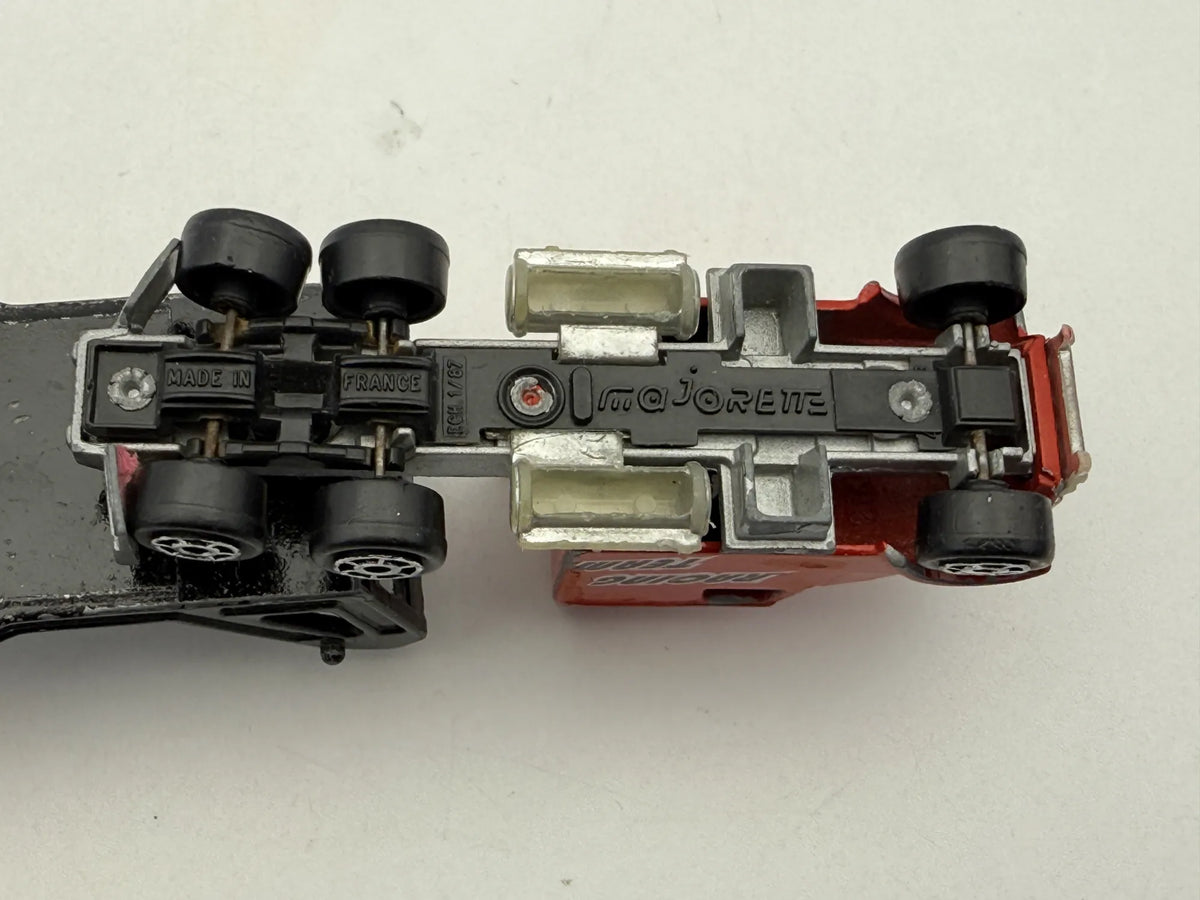 Ciężarówka Racing Team Truck Custom Majorette Czerwony 1:87 Made in France – zdjęcie 8