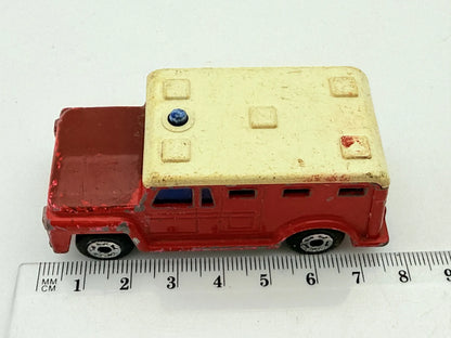 Armored Truck Matchbox Czerwony 1:64 Made in Anglia – zdjęcie 8