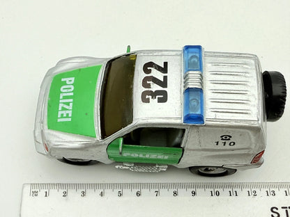 Mitsubishi Pajero POLICE, Suv Policyjny, resoraki, die cast, 1:43 – zdjęcie 8