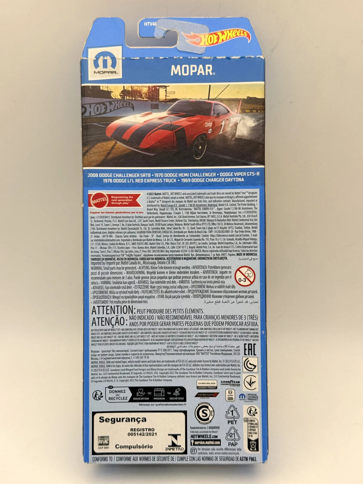 5 PAK Mopar DODGE Hot Wheels 2023 1:64 Samochód osobowy – zdjęcie 8