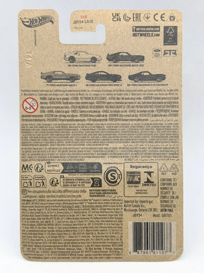 '65 Ford Mustang 2+2 Fastback SILVER Hot Wheels 2024 Niebieski 1:64 2xMetal – zdjęcie 8