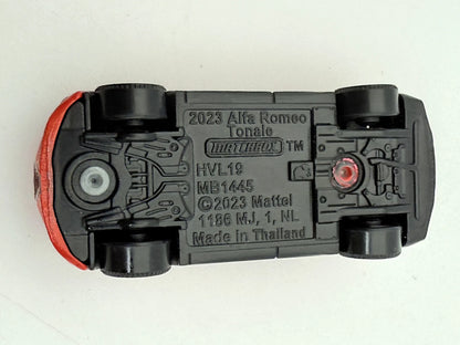 Alfa Romeo Tonale Matchbox 2023 1:64 Czerwony – zdjęcie 8