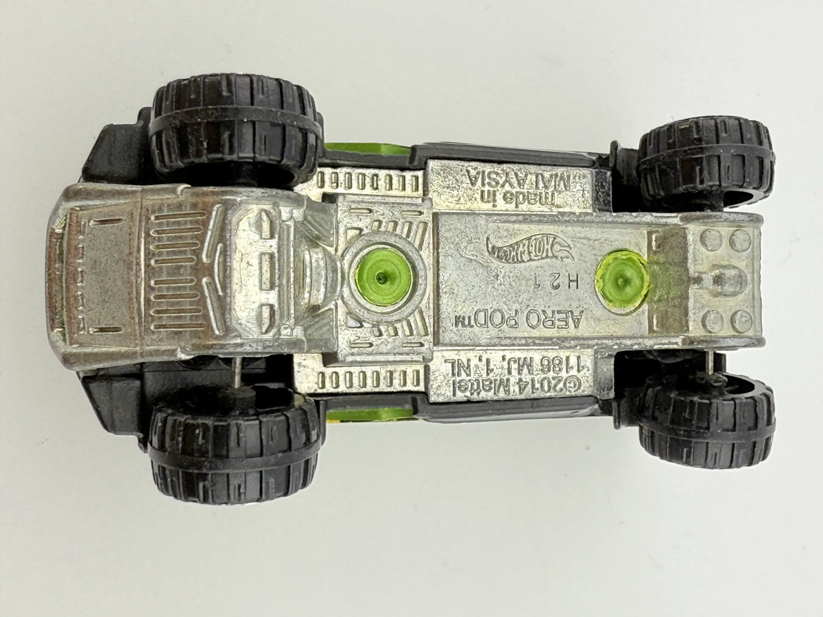 AERO POD, Jungle Rally, Hot Wheels 2014, Die cast LCB00060, Zielony, 1:64 – zdjęcie 8