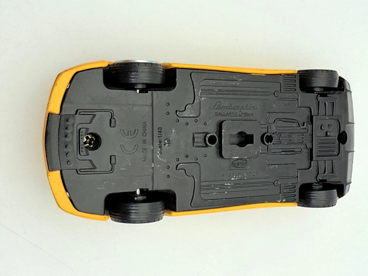 Lamborghini Gallardo LP550-4, Rastar, Die cast, Resoraki, Żółty, 1:40 – zdjęcie 8