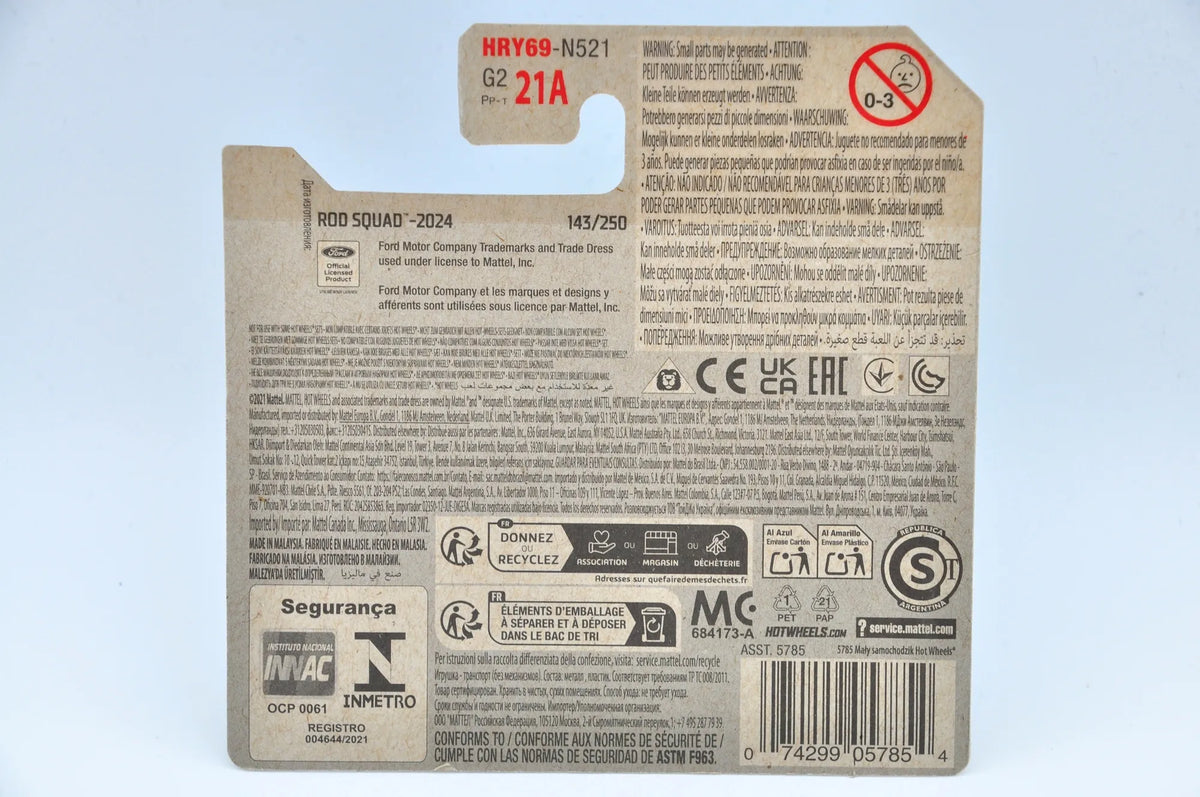 HIROHATA MERC, Hot Wheels 2024, Resoraki, Die cast HRY69, Miętowy, 1:64 – zdjęcie 8