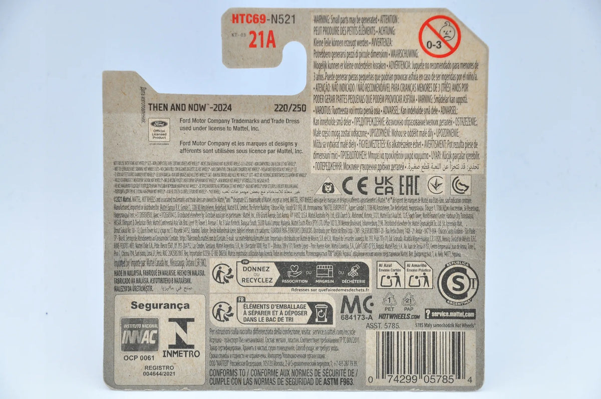 '67 FORD GT40 MK.IV, Hot Wheels, Die cast Htc69-N521, Zielony, 1:64 – zdjęcie 8