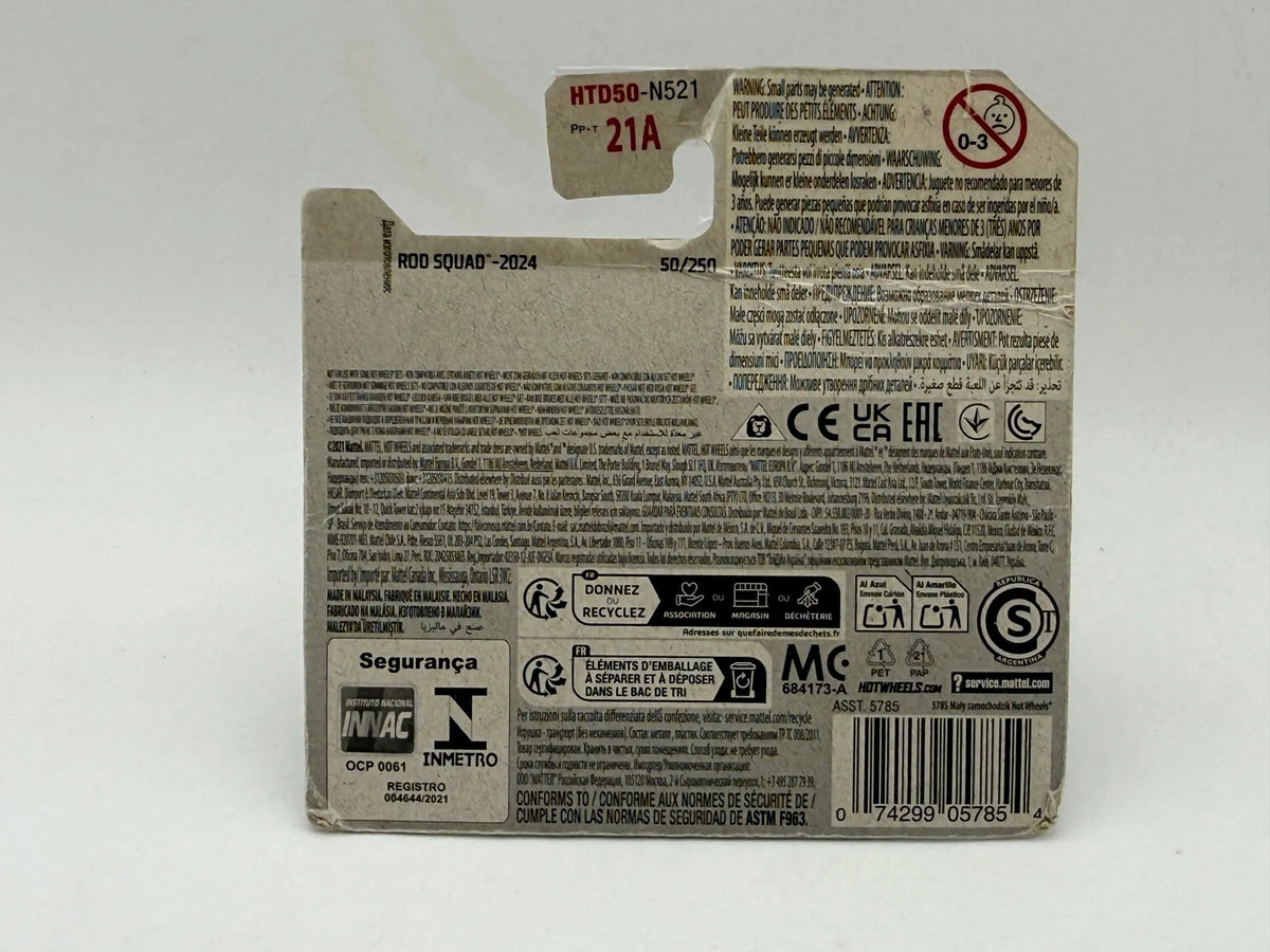 Limited Grip Rod Squad Hot Wheels 2024 Czarny 1:64 – zdjęcie 8