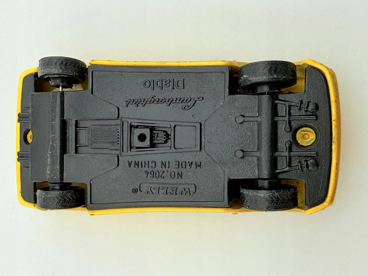 Lamborghini Diablo Welly Żółty 1:60 – zdjęcie 8