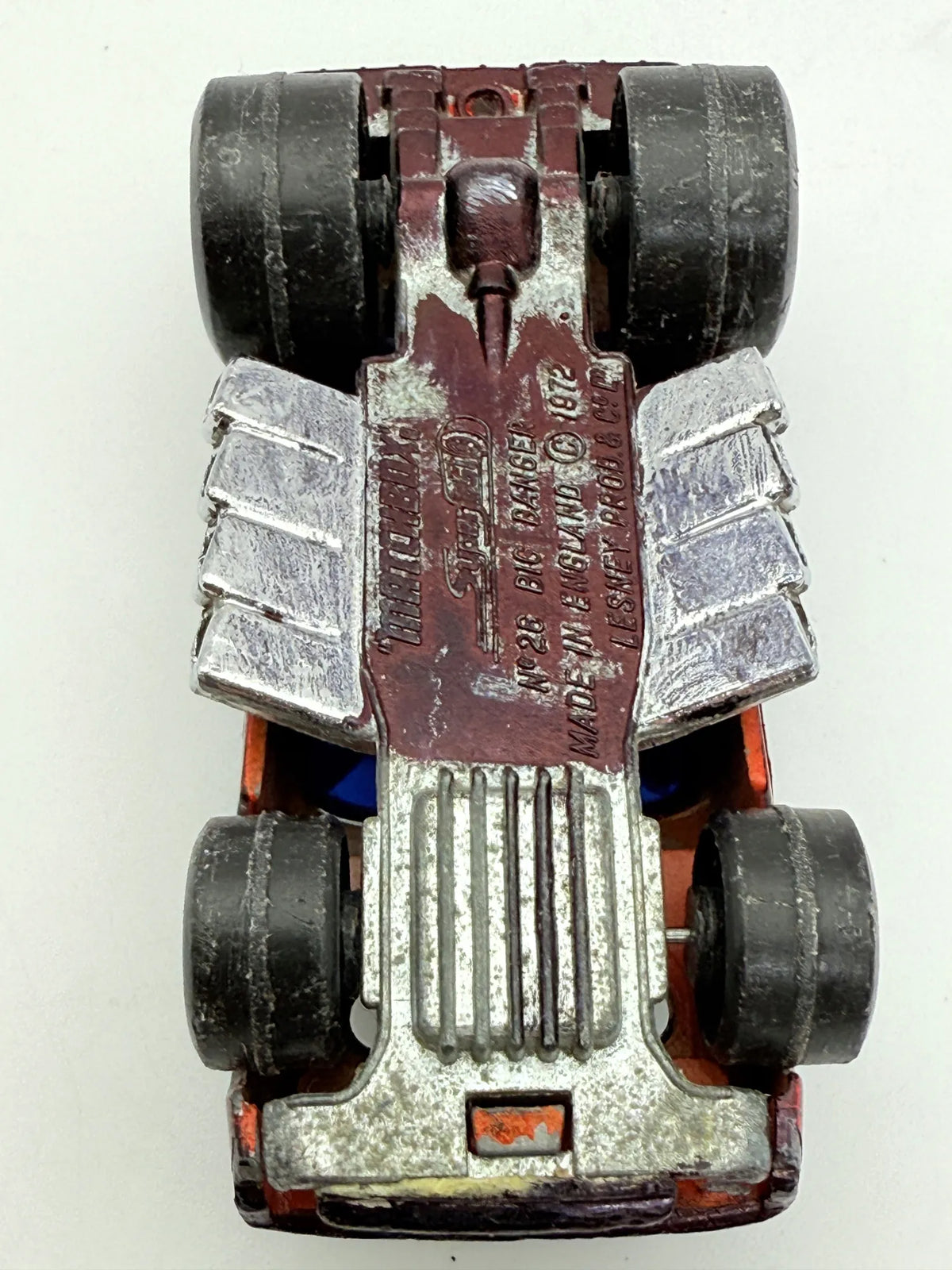 Big Banger Matchbox Czarny 1:64 Made in Anglia – zdjęcie 8