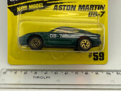 DB-7, Aston Martin, Resoraki, Die cast 59, Zielony, 1:64 – zdjęcie 8