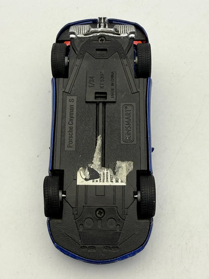 PORSCHE CAYMAN S, Kinsmart, Die cast KT5307, Niebieski, 1:34, Resoraki – zdjęcie 8