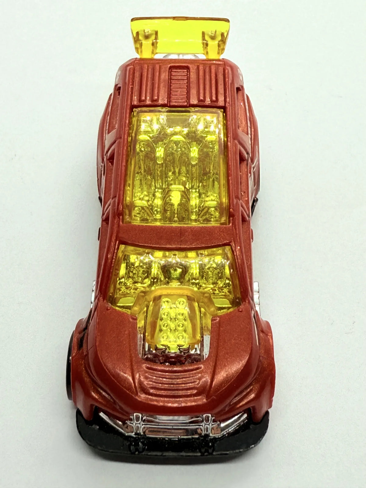 Nitro Tailgater Straż pożarna Hot Wheels 2014 Czerwony 1:64 – zdjęcie 8