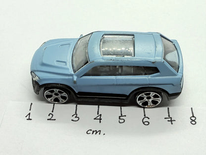 Range Rover Evoque Coupe Fresh Metal Maisto Niebieski 1:62 – zdjęcie 8