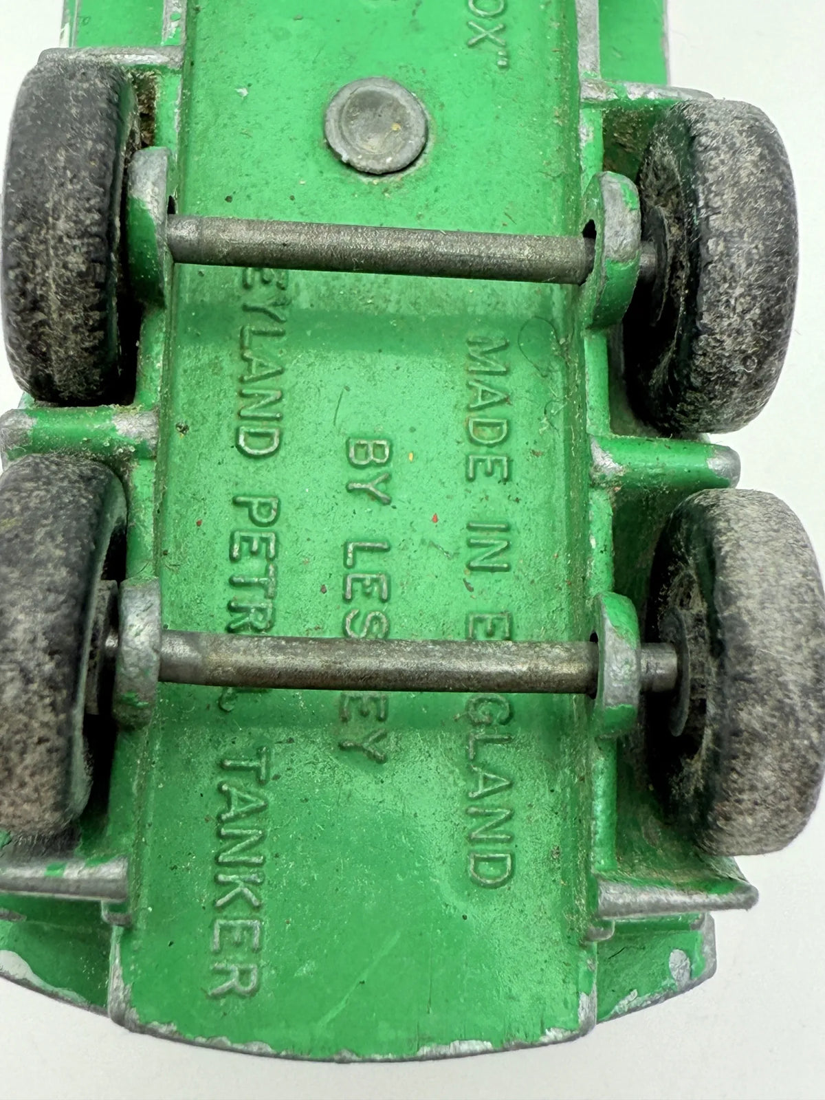 Leyland Petrol Tanker, Matchbox, made in England, die cast resoraki, 1:64 – zdjęcie 8