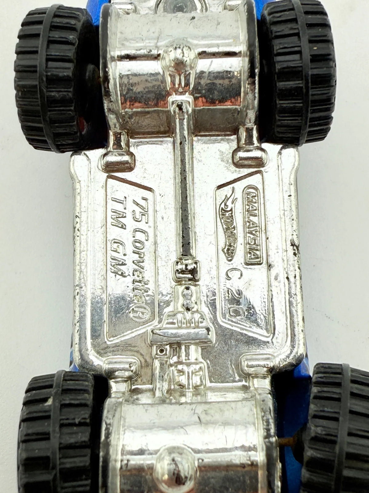 Chevrolet Corvette C3 Baja Hot Wheels Niebieski 1:64 – zdjęcie 8
