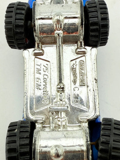 Chevrolet Corvette C3 Baja Hot Wheels Niebieski 1:64 – zdjęcie 8