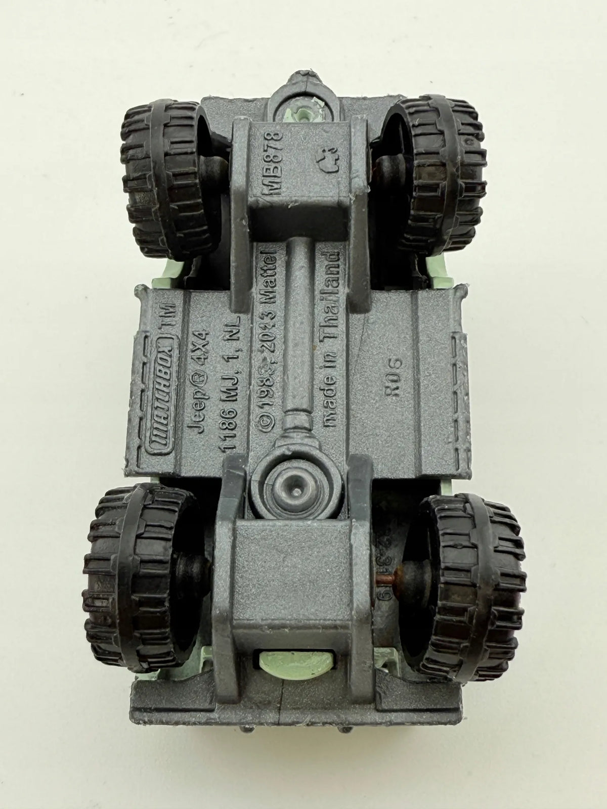 Jeep Cj-7 Matchbox 2003 Miętowy 1:64 – zdjęcie 8
