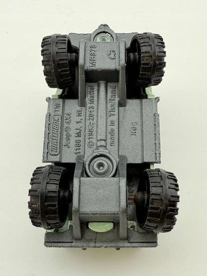 Jeep Cj-7 Matchbox 2003 Miętowy 1:64 – zdjęcie 8