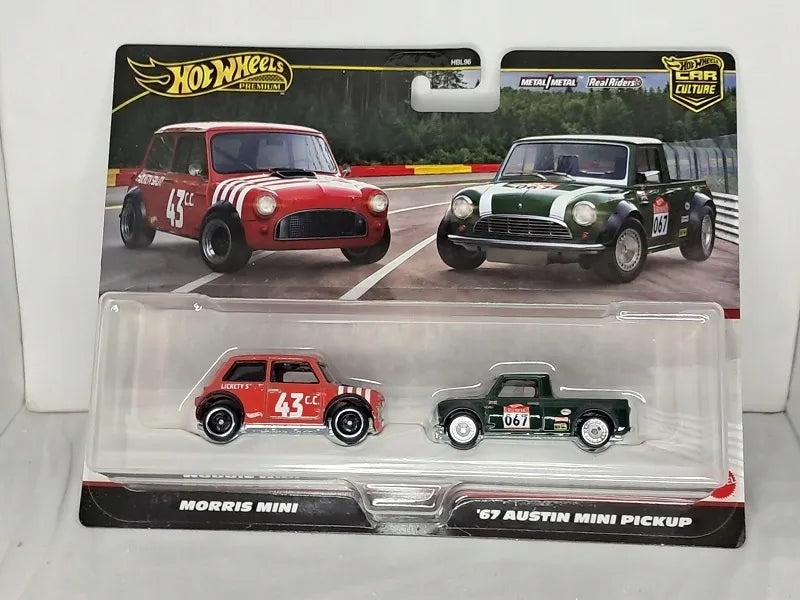Morris Mini Hot Wheels 2014 Ciemnoniebieski 1:64 – zdjęcie 8