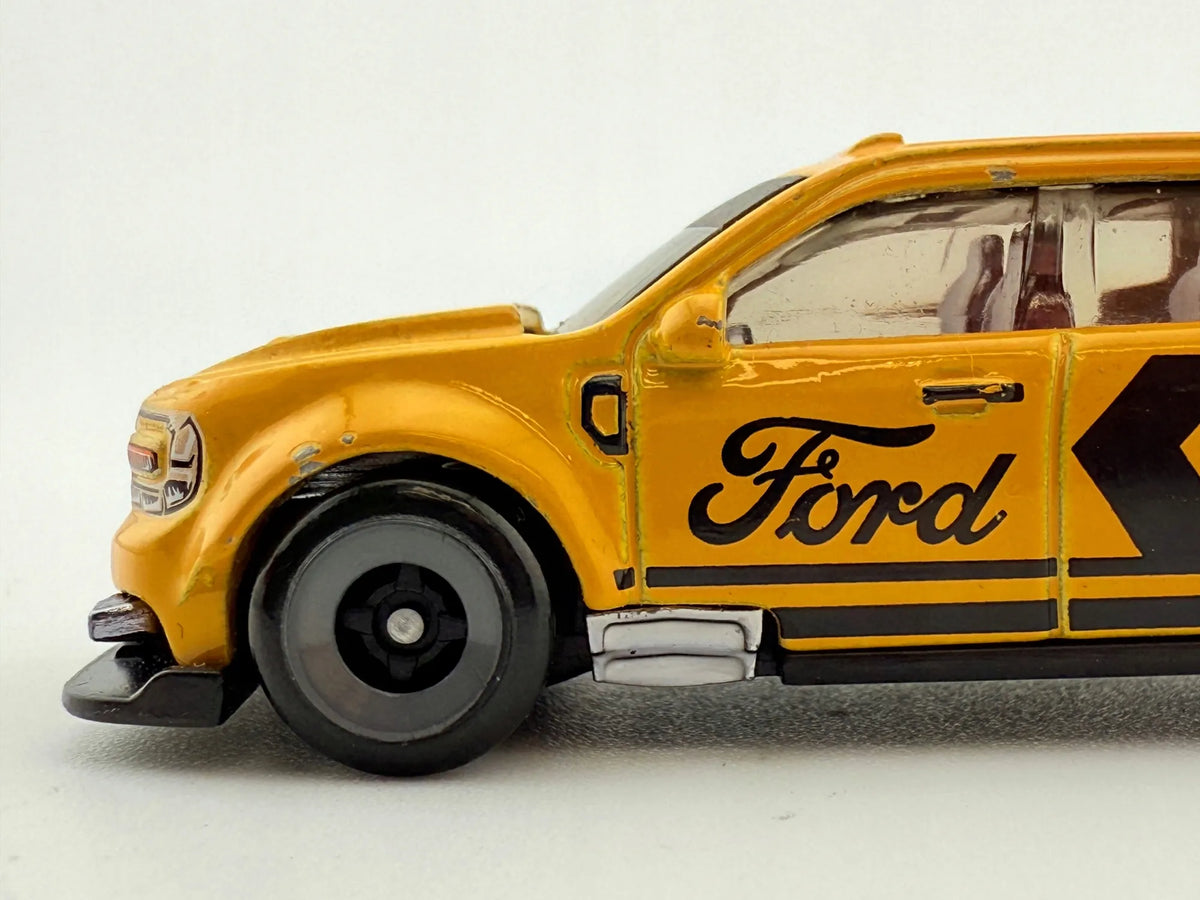 FORD MAVERICK CUSTOM, Hot Wheels, Resoraki, Die cast Hry78, Żółty, 1:64 – zdjęcie 8