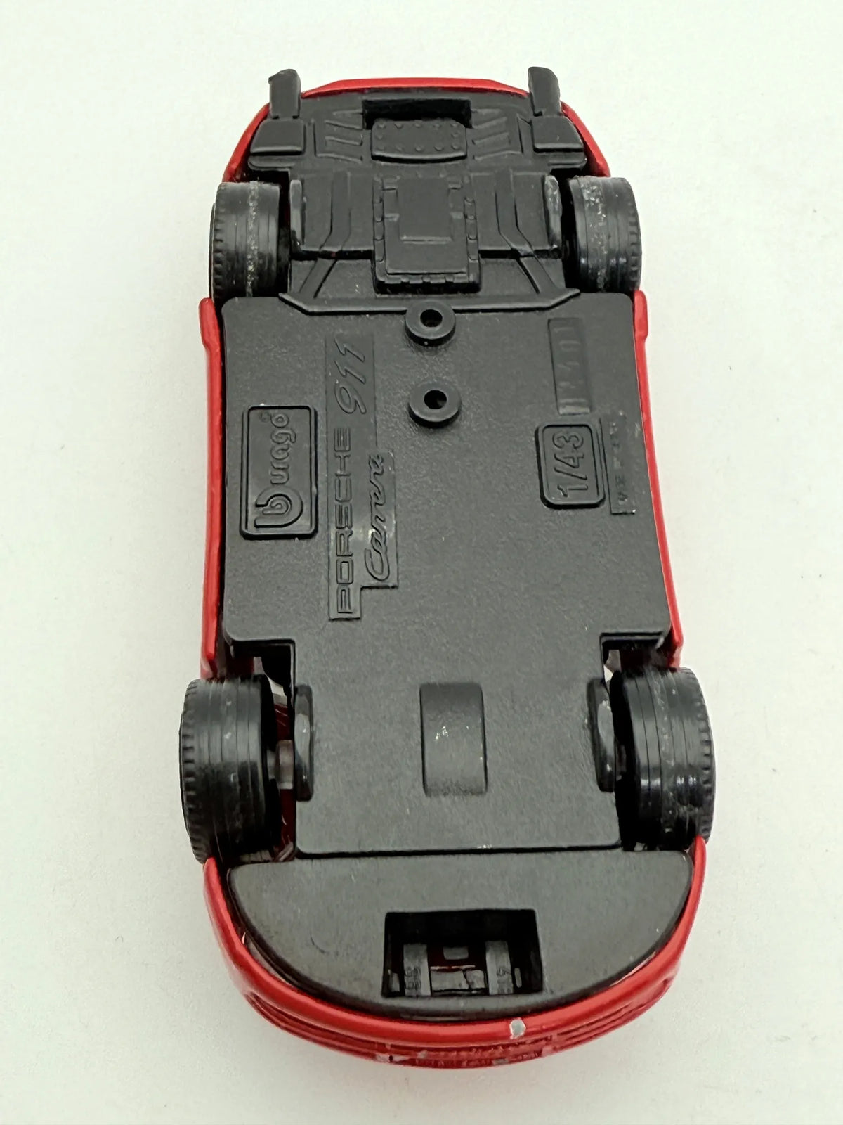 Porsche 911 Carrera Bburago Czerwony 1:43 – zdjęcie 8