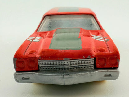 '70 Chevelle Mainline Hot Wheels 2008 Czerwony 1:64 – zdjęcie 8