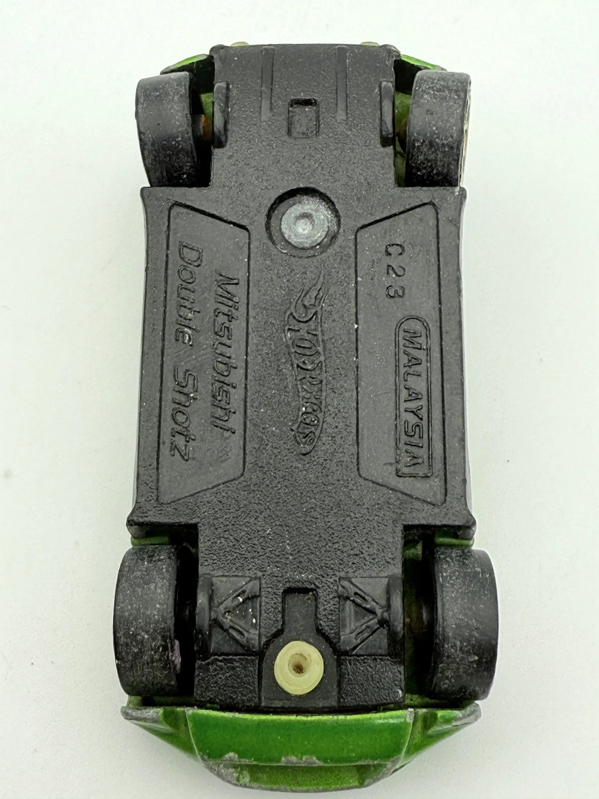 Mitsubishi Double Shotz Hot Wheels Zielony 1:60 – zdjęcie 8
