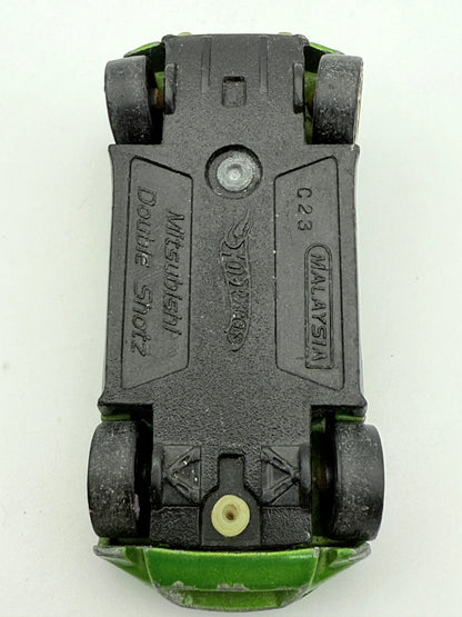 Mitsubishi Double Shotz Hot Wheels Zielony 1:60 – zdjęcie 8