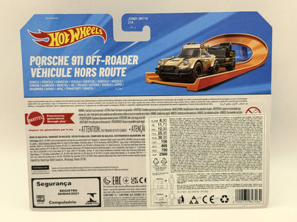 PORSCHE 911 OFF-ROADER, Hot Wheels 2025, HYT56 JCM61, Kremowy 1:64 Resoraki – zdjęcie 8