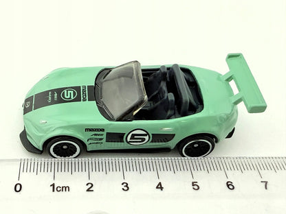 MAZDA MX-5 MIATA, Hot Wheels 2015, Die cast DHP05, Miętowy, 1:64, Resoraki – zdjęcie 8
