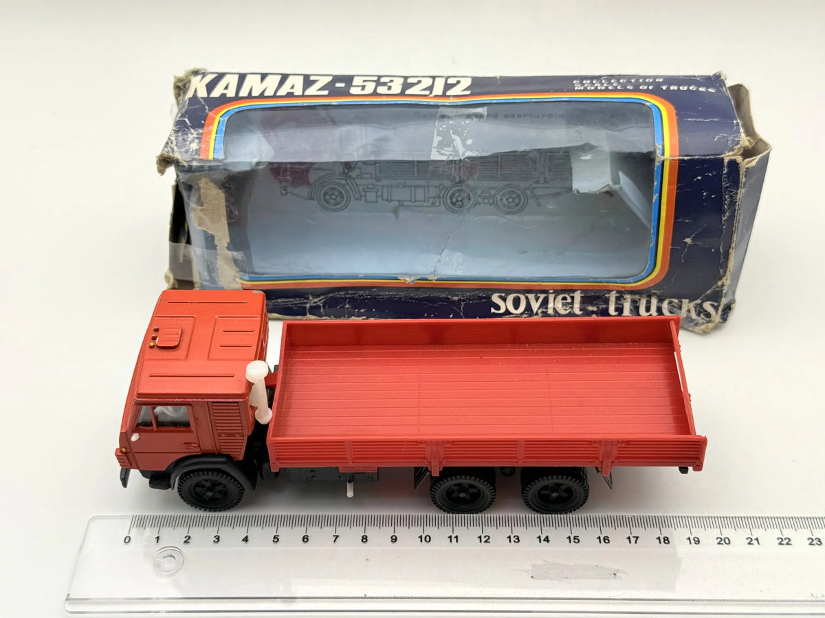 KAMAZ-53212 SOVIET TRUCK Elecon (AREK) '70 Czerwony 1:43 Made in ZSRR – zdjęcie 9