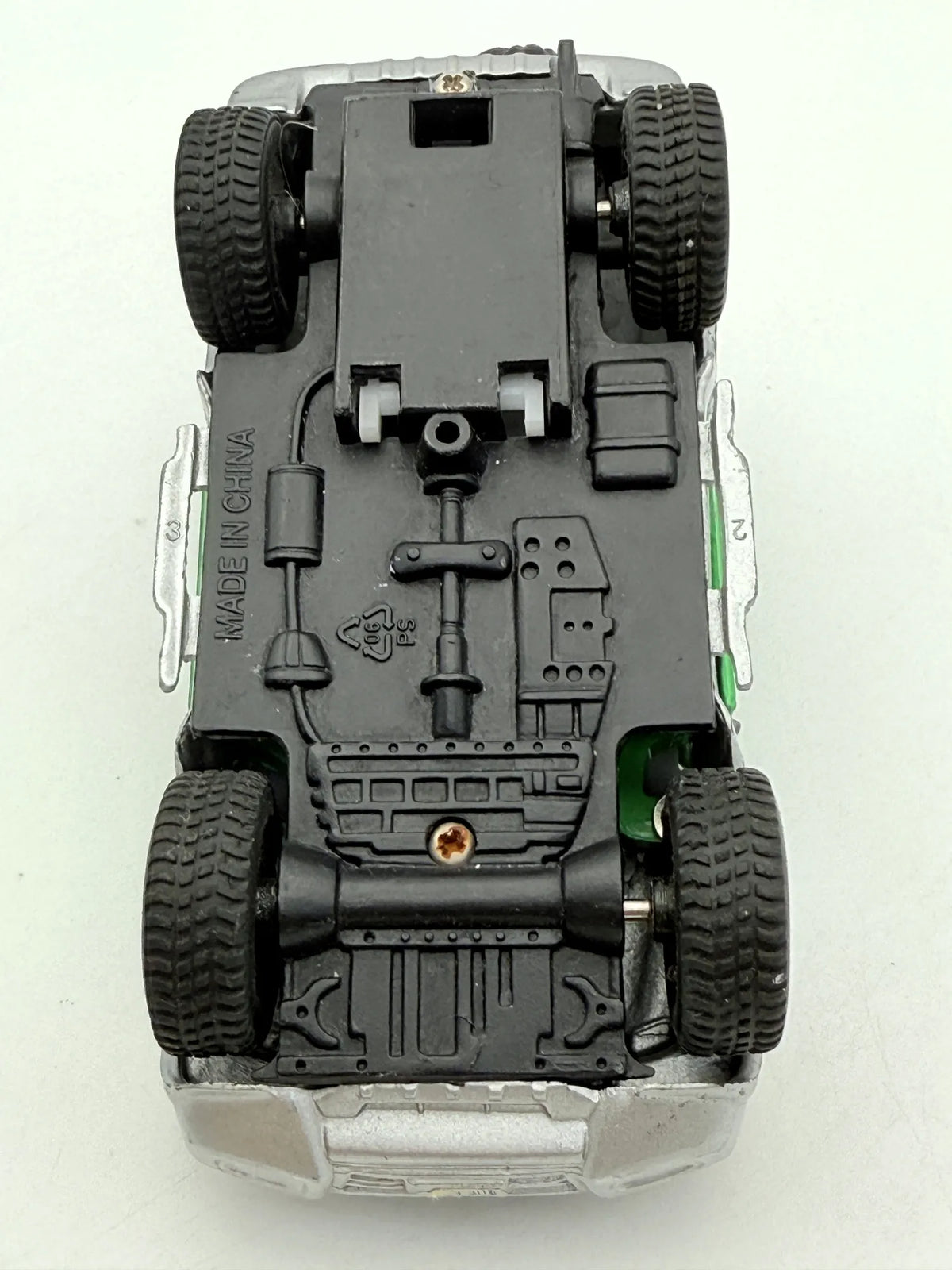 Mitsubishi Pajero POLICE, Suv Policyjny, resoraki, die cast, 1:43 – zdjęcie 9