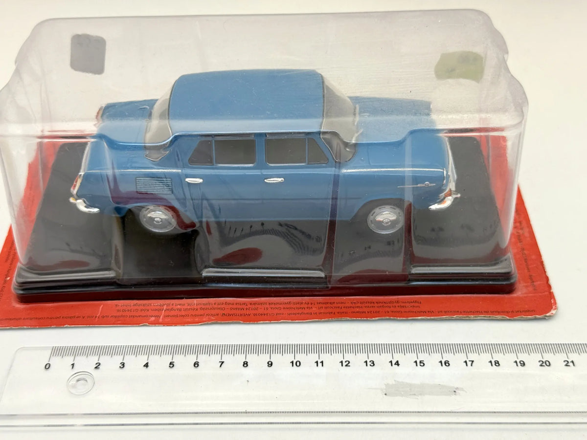 SKODA 1000 MB 1969 Kolekcja PRL Deagostini Niebieski 1:43 – zdjęcie 9
