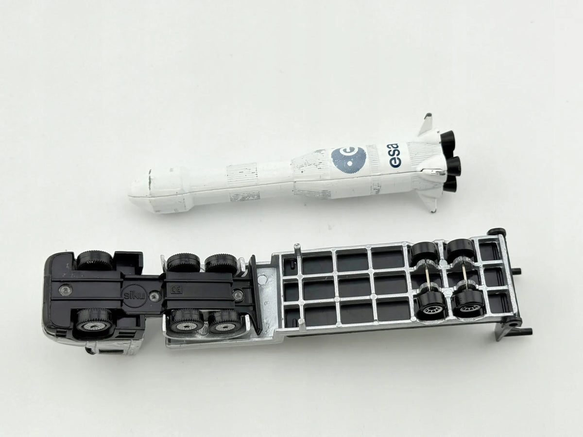 ROCKET CARRIER, Siku, Resoraki, Die cast, Srebrny, 1:87 – zdjęcie 9