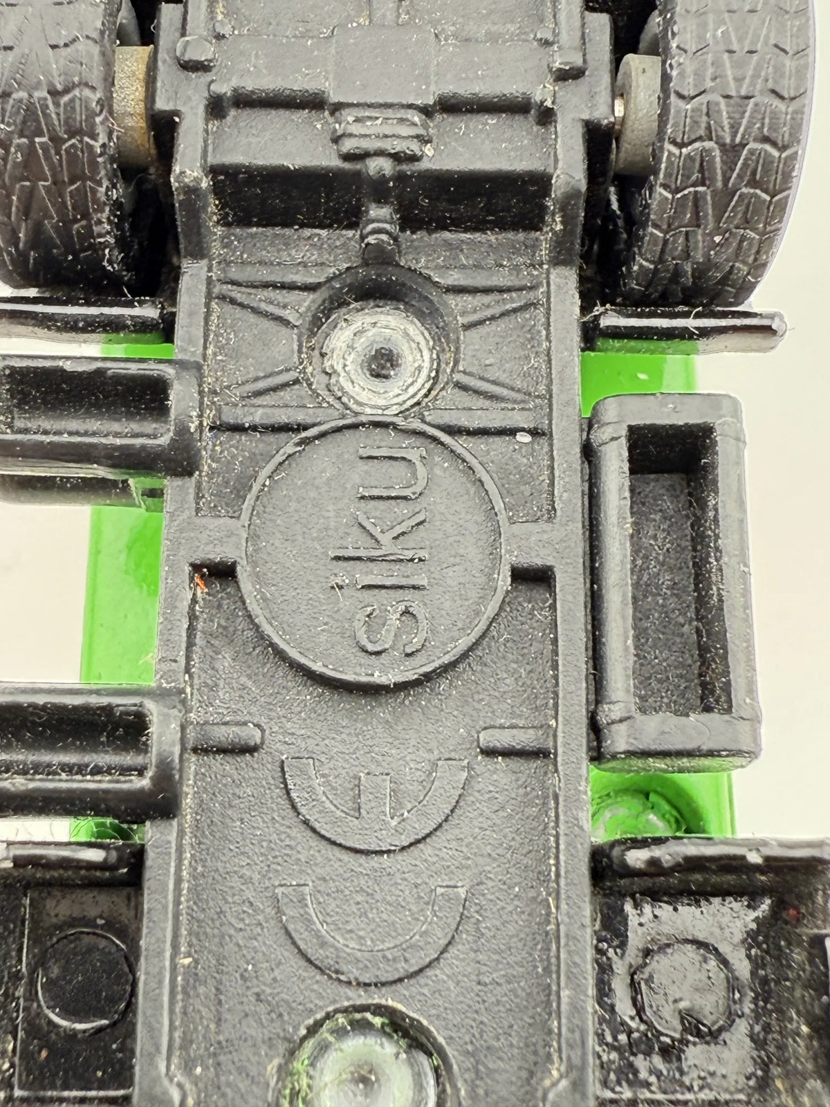 SCANIA ŚMIECIARKA, Siku, FAUN VARIOPRESS, Resoraki, Die cast, Zielony, 1:87 – zdjęcie 9