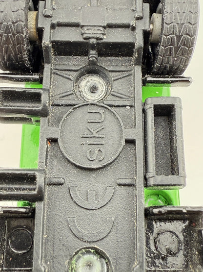 SCANIA ŚMIECIARKA, Siku, FAUN VARIOPRESS, Resoraki, Die cast, Zielony, 1:87 – zdjęcie 9