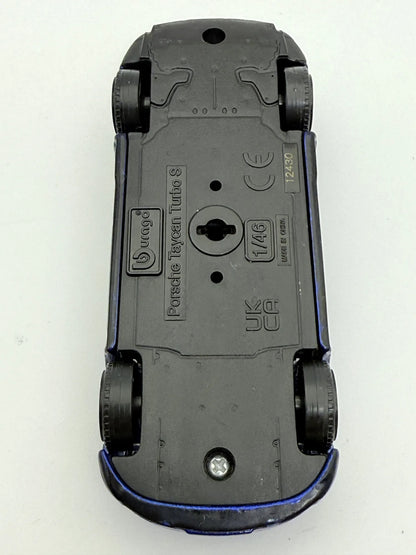 Porsche Taycan Turbo S Bburago Niebieski 1:43 – zdjęcie 9