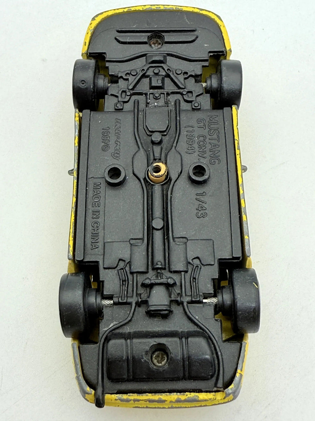 '94 Mustang Gt Conv., New-Ray 1996, resoraki, die cast, 1:43 – zdjęcie 9