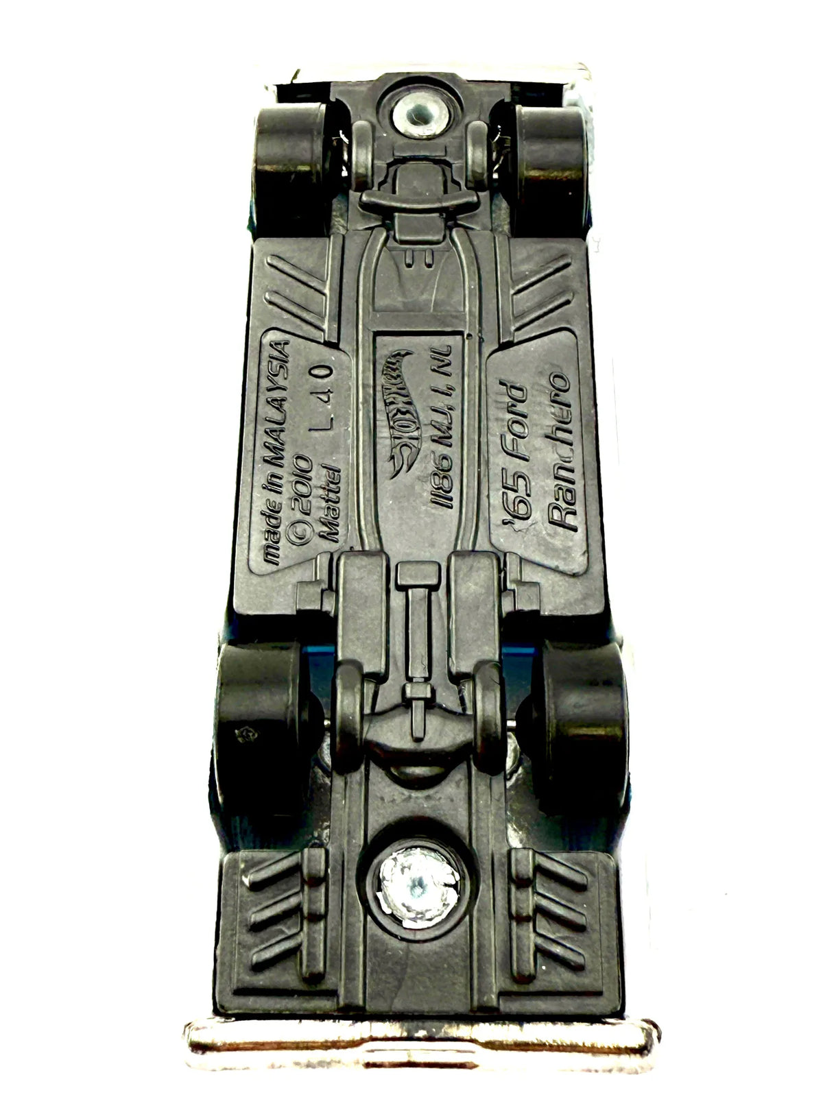 '65 Ford Ranchero Hot Wheels 2000 Biały 1:64 – zdjęcie 9