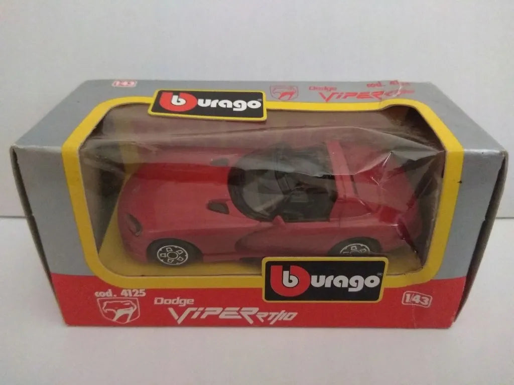 Dodge Viper Bburago Biały 1:43 Made in Włochy – zdjęcie 9