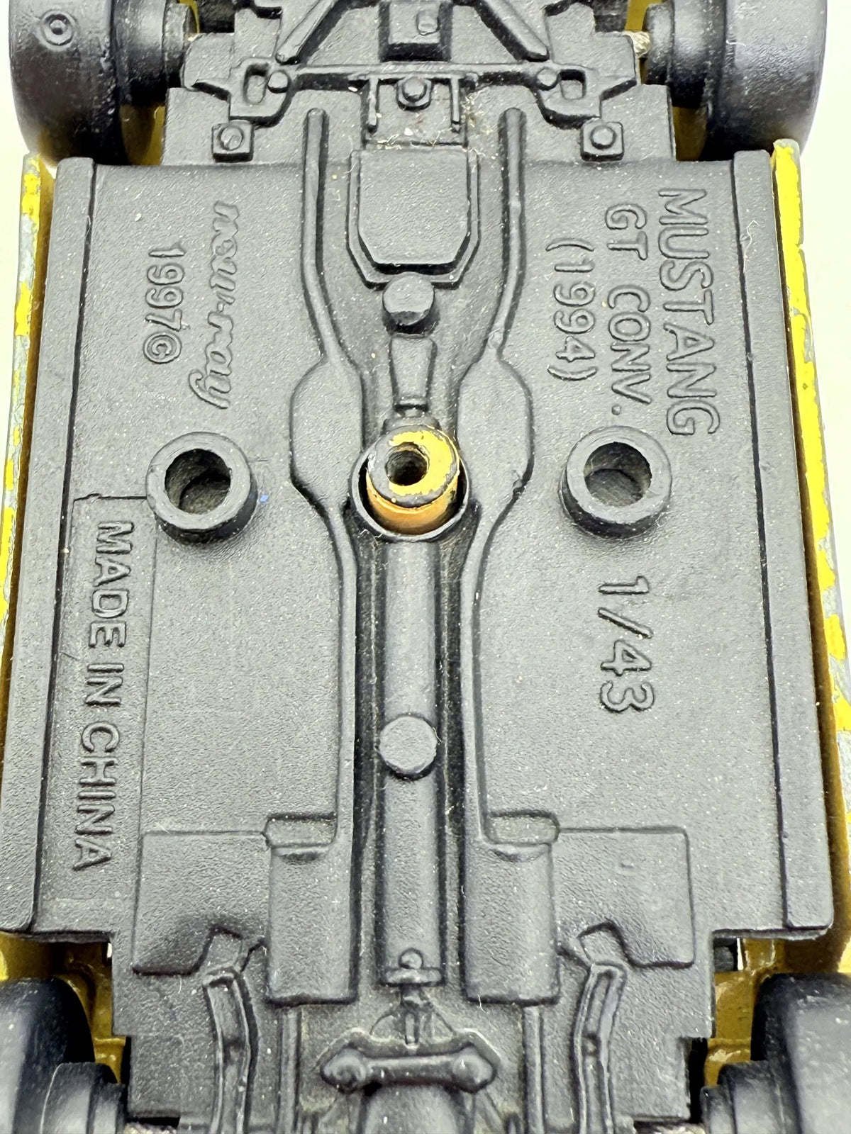 '94 Mustang Gt Conv., New-Ray 1996, resoraki, die cast, 1:43 – zdjęcie 10
