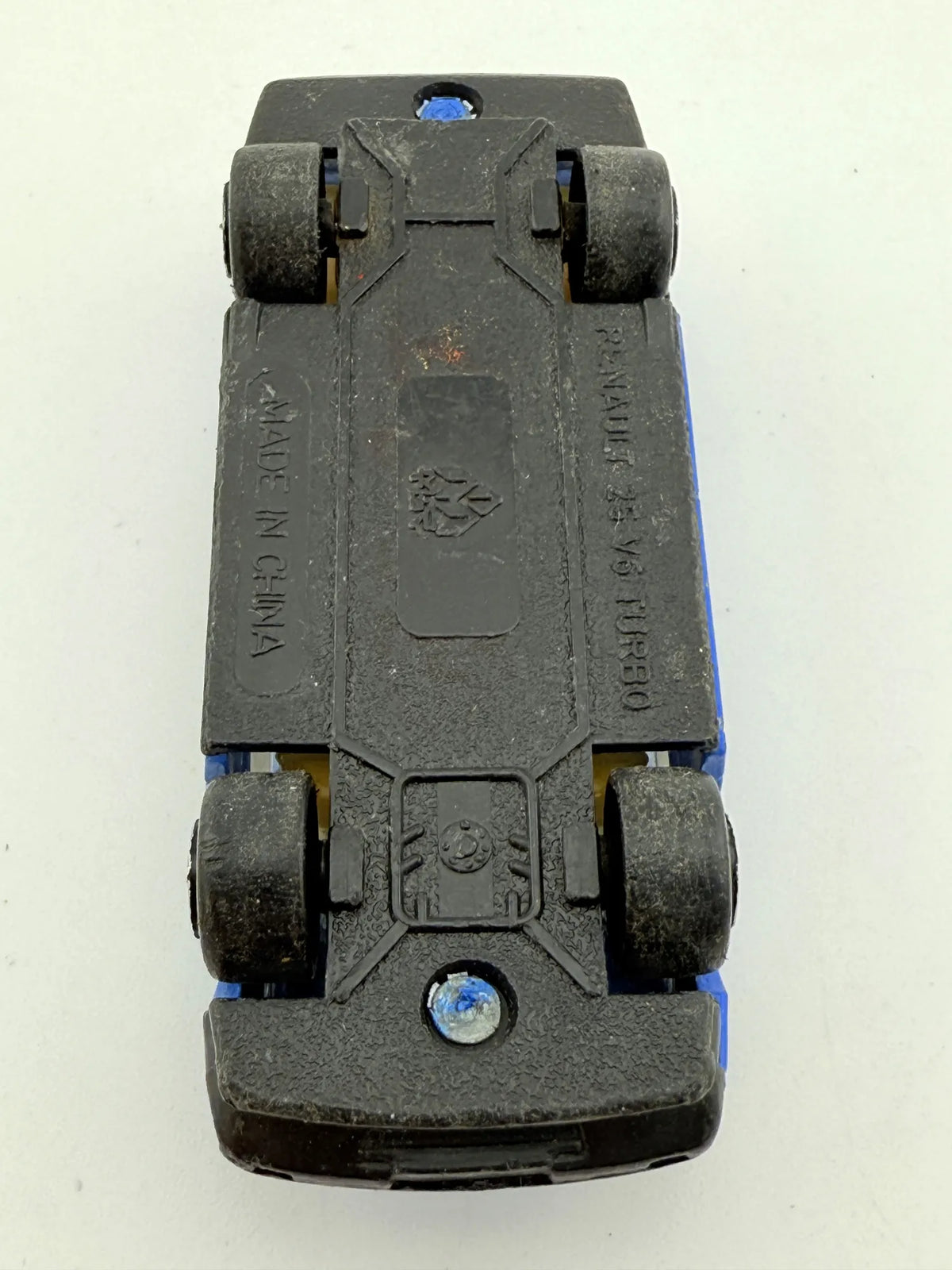 Renault 21 Turbo Guisval Niebieski 1:64 Made in Spain – zdjęcie 10