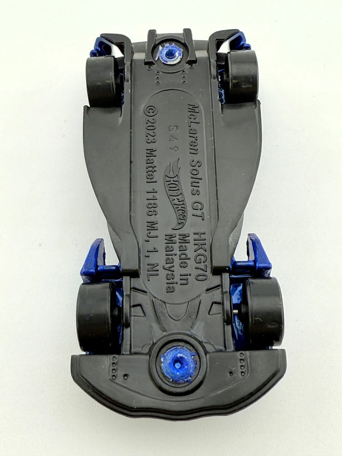 MCLAREN SOLUS GT, Hot Wheels 2023, Die cast HKG70, Granat., 1:64, Resoraki – zdjęcie 10
