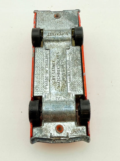 MERCURY, Matchbox, Made in England, Die cast 359 Or 73, Czerwony, 1:64 – zdjęcie 10