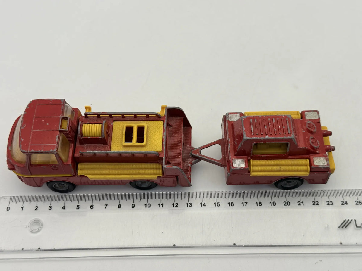 TURBINE TRUCK, WÓZ STRAŻACKI, Corgi, Die cast, Czerwony, 1:43, Resoraki – zdjęcie 10